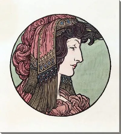 Картина Витраж для фасада бутика Фуке 5