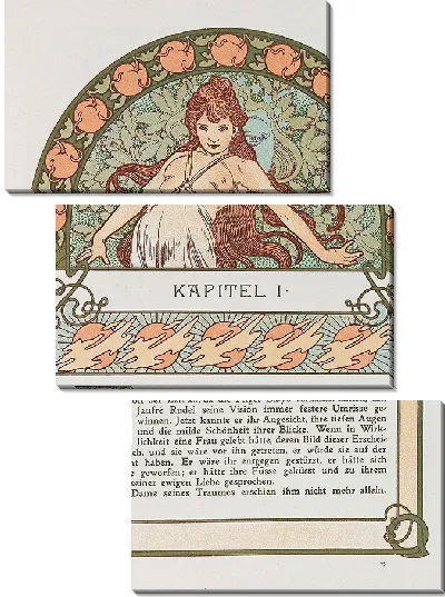 Картина Ильзее. Принцесса Триполи (1901)
