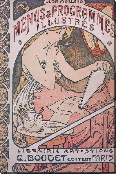 Картина Иллюстрации меню и программ