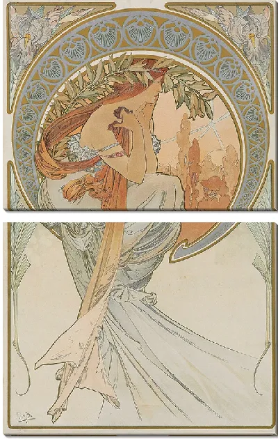 Картина Искусство 4 (1898)