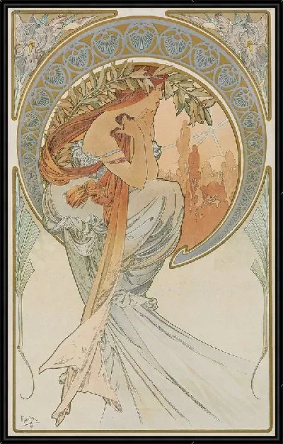 Картина Искусство 4 (1898)