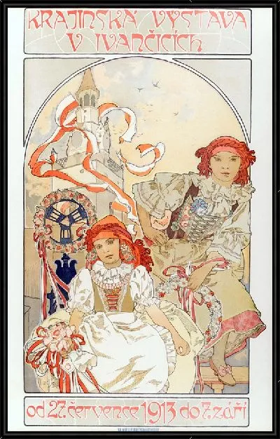 Картина Краинская выставка в Иванчичиче (1912)