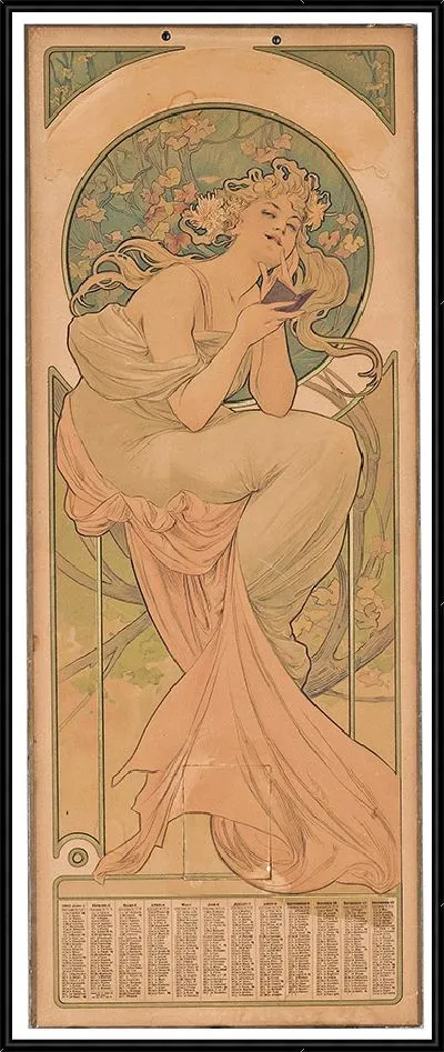 Картина Календарь 1902 года (1902 год)