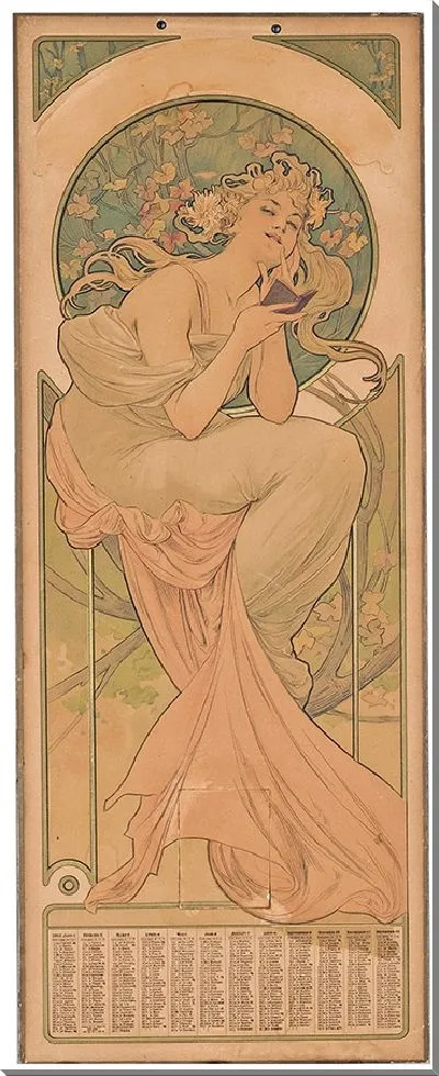 Картина Календарь 1902 года (1902 год)