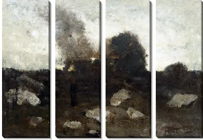 Картина Пейзаж на рассвете (Landscape at Daybreak)