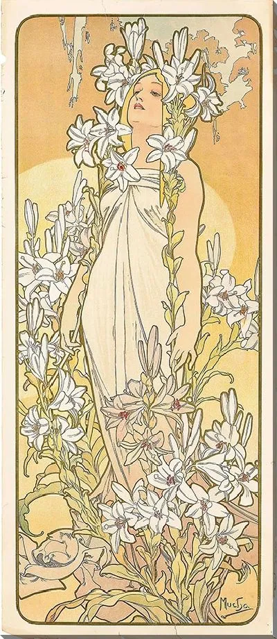 Картина Лилия (1897)