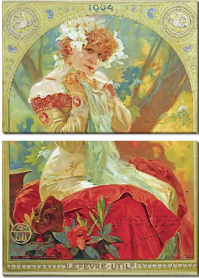 Картина Лефевр-Утиле Сара Бернар (1903)