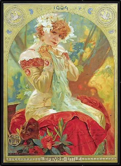 Картина Лефевр-Утиле Сара Бернар (1903)