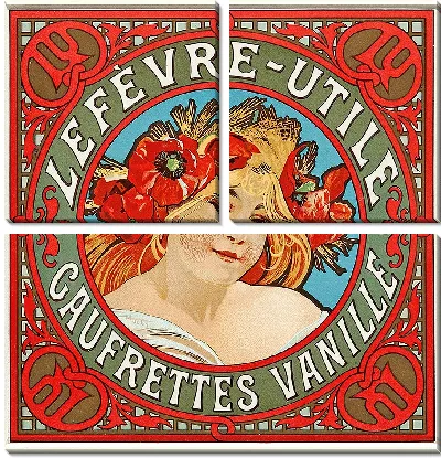 Лефевр – Полезные ванильные вафли (около 1900 г.)