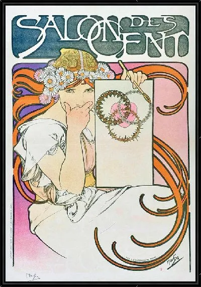 Картина Салон де Цент - июнь (1897 г.)
