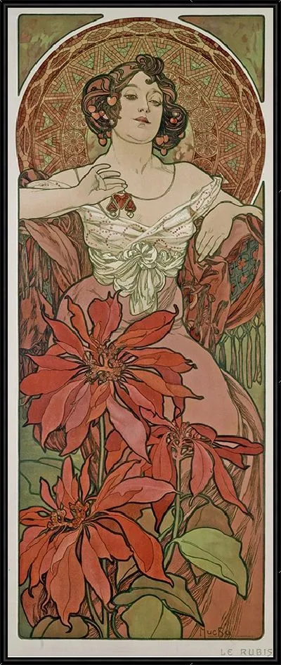 Картина Рубин (1900)