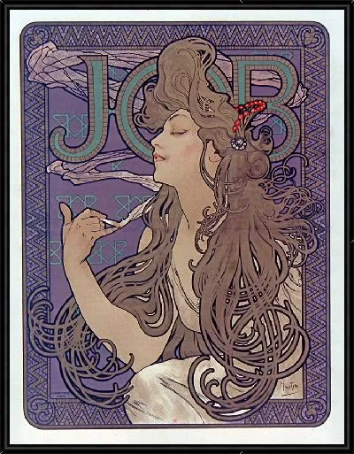 Картина Реклама сигарет Иов. (1896)