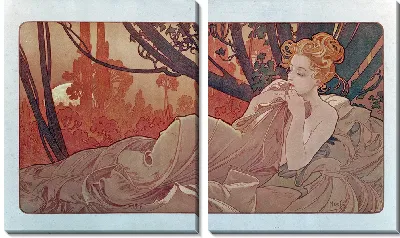 Картина Рассвет (1899)