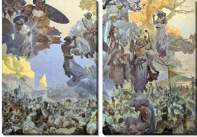 Картина Праздник Свантовита на острове Рюген (1912 г.)