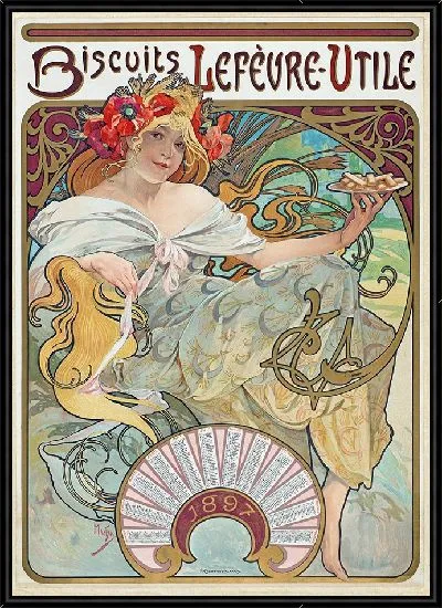 Картина Печенье Лефевр-Ютиль (1896 г.)
