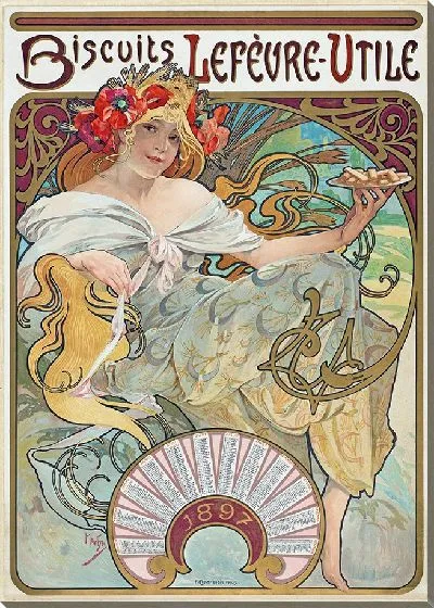 Картина Печенье Лефевр-Ютиль (1896 г.)