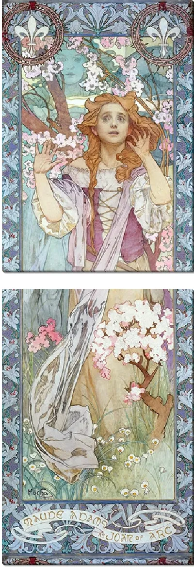 Картина Мод Адамс (1872–1953) в ролях Жанны д'Арк (1909)