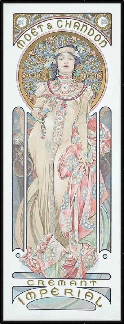 Картина МОЭТ И ШАНДОН, СУХОЙ ИМПЕРИАЛ (1899)