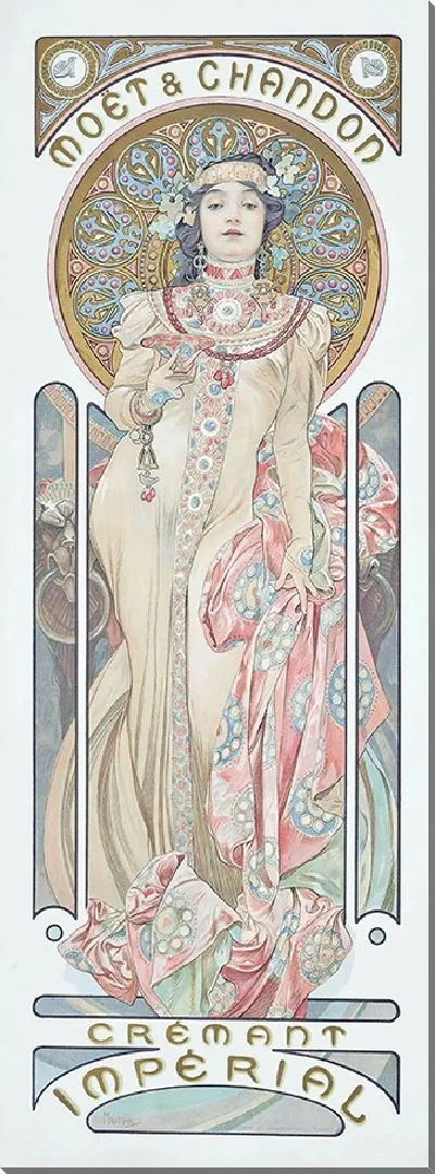 Картина МОЭТ И ШАНДОН, СУХОЙ ИМПЕРИАЛ (1899)