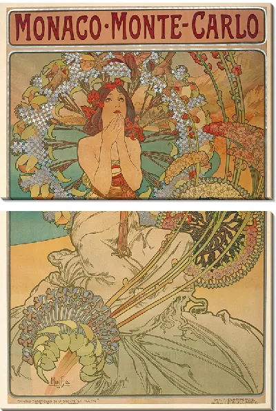 Картина Монако. Монте-Карло (1897 г.)