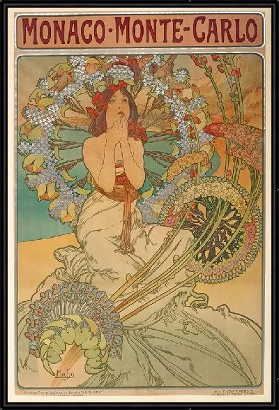 Картина Монако. Монте-Карло (1897 г.)