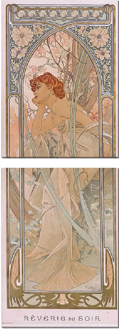 Картина Мечты о вечере (1899)
