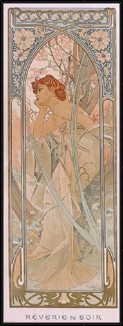 Картина Мечты о вечере (1899)
