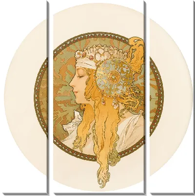 Картина Тет Византийцы (Блондинка) (около 1897 г.)