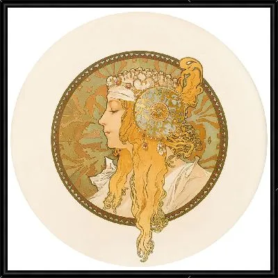 Картина Тет Византийцы (Блондинка) (около 1897 г.)