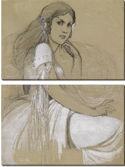 Картина Ярослава Мухова (ок. 1920-е гг.)