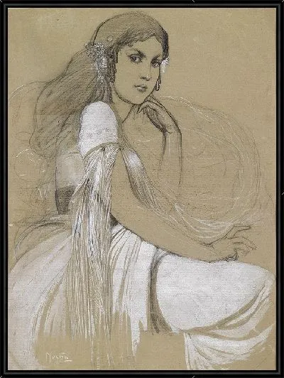 Картина Ярослава Мухова (ок. 1920-е гг.)