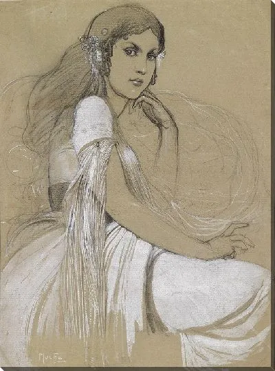 Картина Ярослава Мухова (ок. 1920-е гг.)