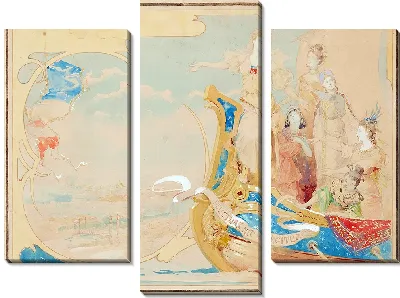 Картина Этюд для фрески (около 1900 г.)