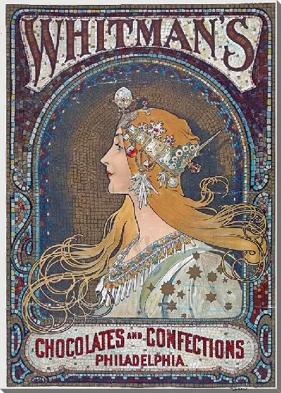 Картина Шоколадные конфеты и кондитерские изделия Whitman. Филадельфия (1895–1917)