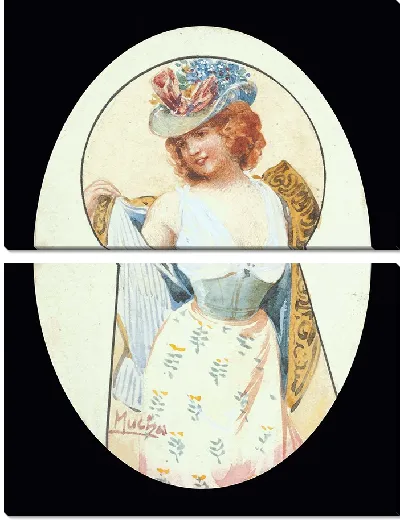 Картина Через замочную скважину