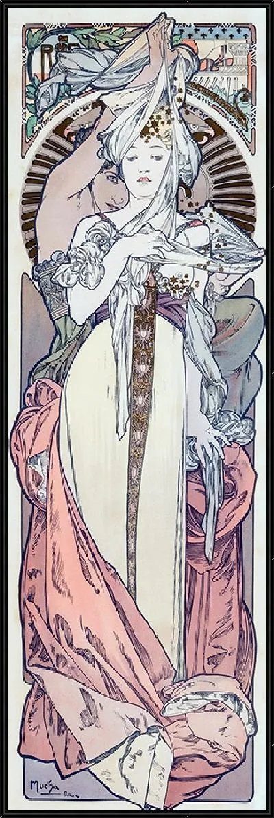 Картина Французская реклама (около 1897 г.)