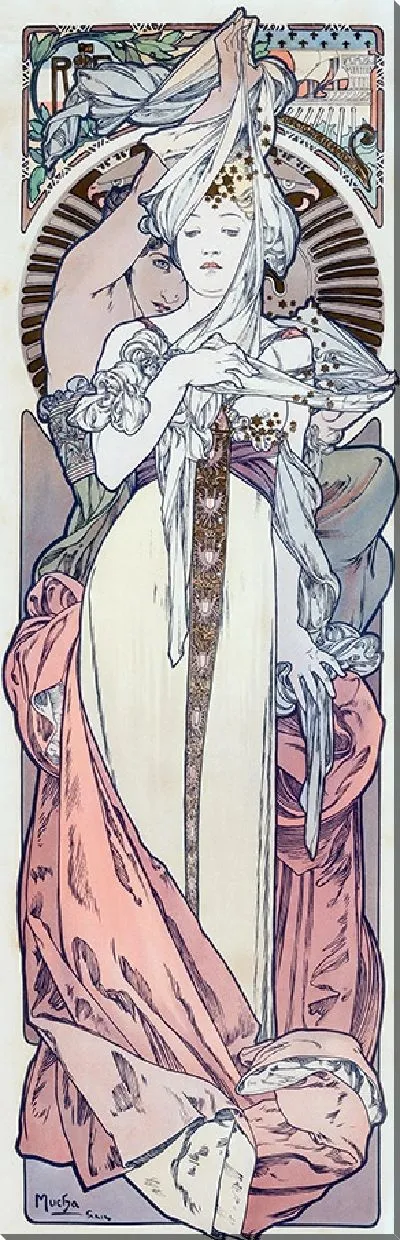 Картина Французская реклама (около 1897 г.)