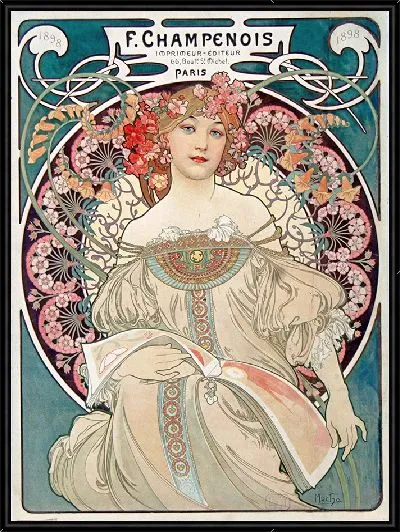 Картина Ф. Шампенуа Imprimeur-Editeur (1898)