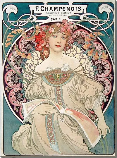 Картина Ф. Шампенуа Imprimeur-Editeur (1898)