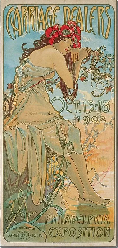 Картина Торговцы каретами (1902 г.)