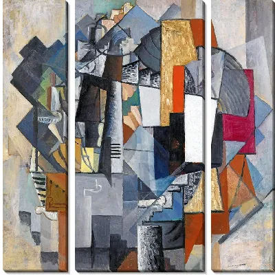 Картина Бюро и комната (1913)