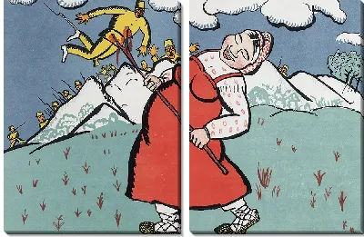 Австриец поехал к Радзивиллу и наткнулся прямо на вилы крестьянки (1914-1915)