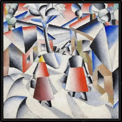 Утро в деревне после метели (1912)