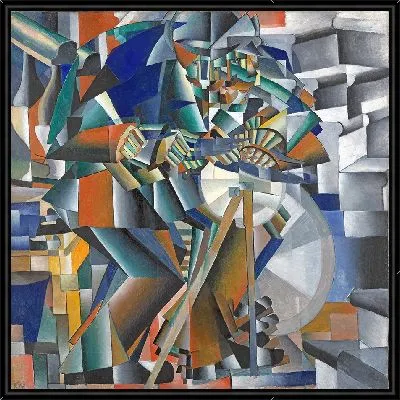 Точильщик Принцип Мелькания (Точильщик ножей, или Принцип сверкания) (1912–13).