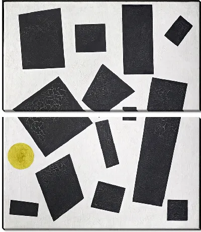 Картина Супрематизм 2 (1915)