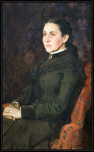 Картина Елизавета Григорьевна Мамонтова (1885)