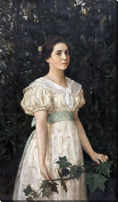 Картина Портрет Веры Саввишны Мамонтовой (1896 г.)