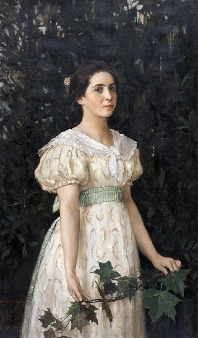 Картина Портрет Веры Саввишны Мамонтовой (1896 г.)