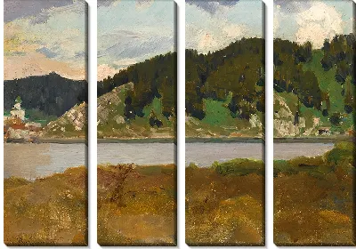 Пейзаж с озером