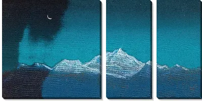 Картина Гималаи, Сикким (около 1928–1929 гг.)